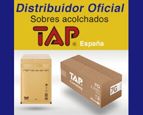Distribuidores TAP. Importacion y distribucion de sobres acolchados burbuja TAP para España
