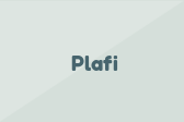 Plafi