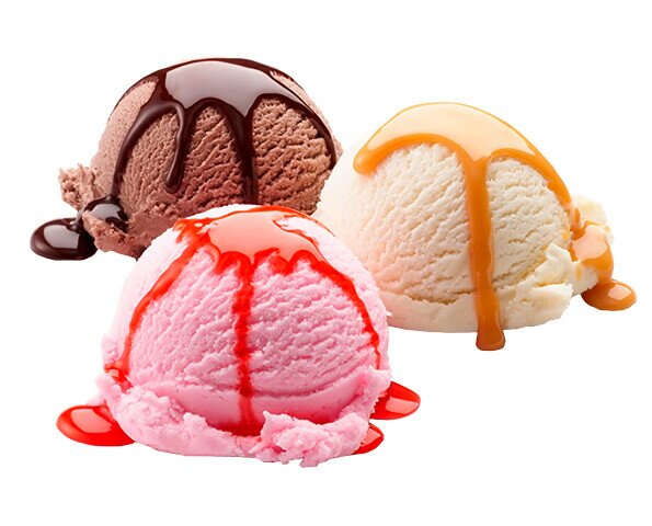 Bolas de helados. Bolas de helados en todos nuestros sabores