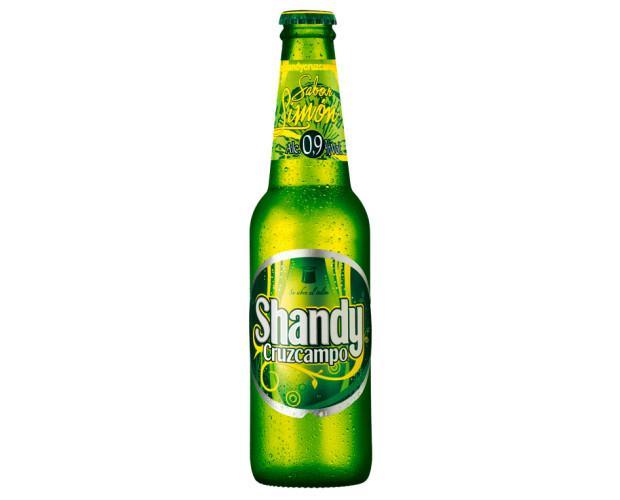 Shandy Cruzcampo. Cerveza con limón