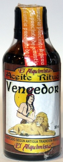 ACEITE VENCEDOR Ritualizado, fabricado en España