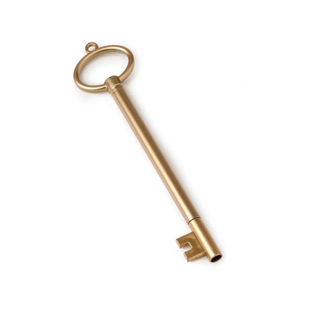 Rotulador llave dorada 15cm.