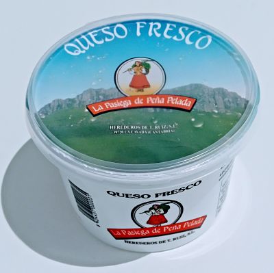 Tarrina queso fresco - Caja 8 uds (500 g) 