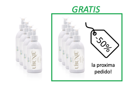 Oferta 4: Compra 4x 200ML Botellas Mediterráneo, recibe 4x botellas gratis y 50% de descuento en su proxima pedido