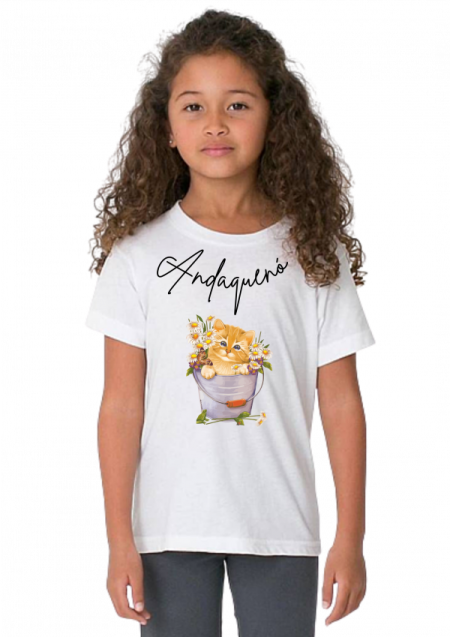Camiseta niña ANDAQUENO - Ref: 11014