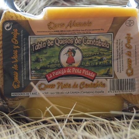 Tabla de quesos de Cantabria - Caja 5 uds (1 kg) 