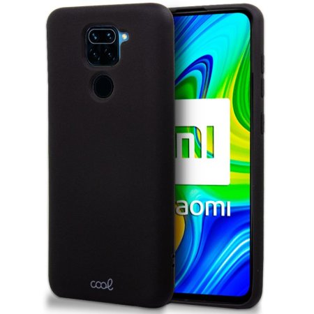 Funda COOL Silicona para Xiaomi Redmi Note 9T (Negro) - Cool