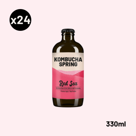 Pack sabor Red Sea  24 x 330ml – Kombucha Spring