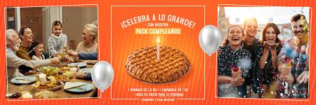 Pack cumpleaños New York Cheesecake (12 personas)