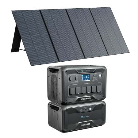 BLUETTI AC300 + B300 + PV350 Generador solar kit