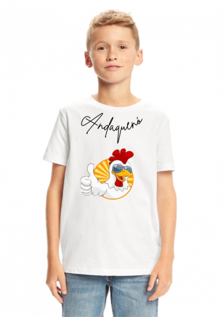 Camiseta niño ANDAQUENO - Ref: 10879