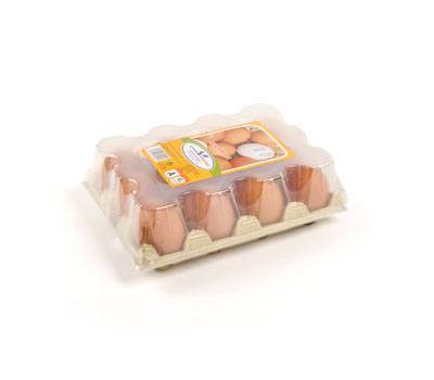 Huevos tallas XL, L y M, en envase retractilado 12 uds.