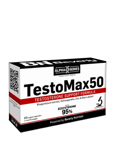 TestoMax50 Rhaponticum, Ashwagandha, Metionina