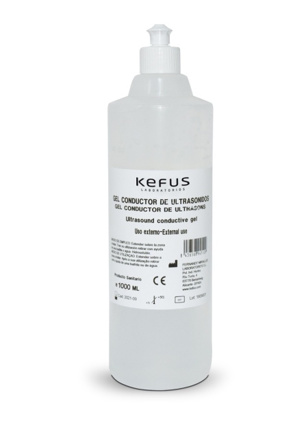 Gel Conductor de Ultrasonidos Kefus (1000 ml)