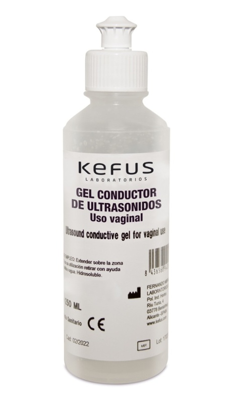 Gel conductor vaginal Kefus 250 ml (P.S.)
