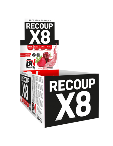 Recoup X8 Gel Recuperador Muscular Frutos Rojos