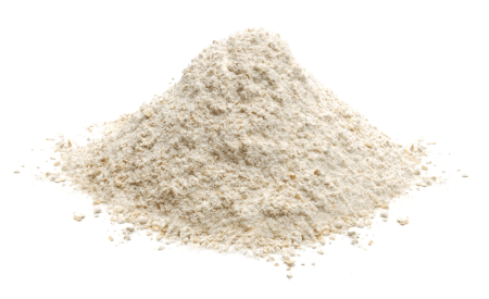 Harina precocida de quinoa real blanca