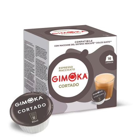 Café Gimoca Cortado Pack 30 Cápsulas.