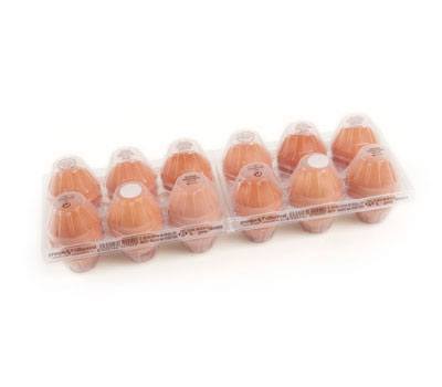 Huevos tallas XL, L y M, en envase plástico 12 uds.