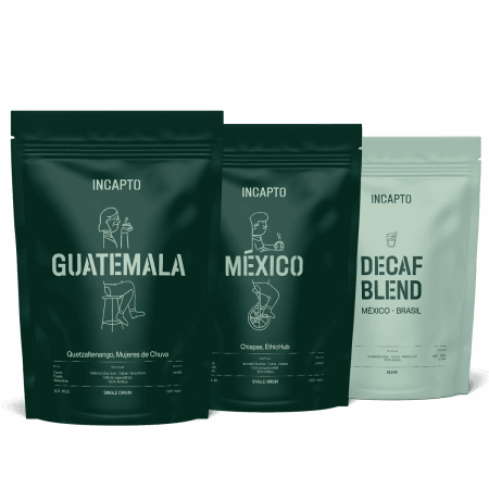 Pack Degustación Centroamérica de café en grano