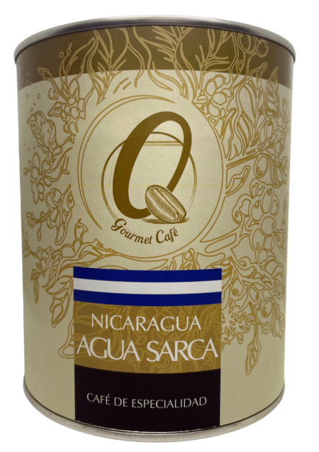 Café en Grano Nicaragua Agua Sarca Lata 500gr