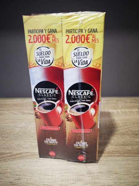 Nescafé Classic Descafeinado en sobres