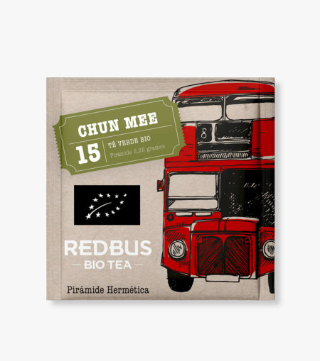 Té Verde Chun Mee REDBUS Bio-Tea